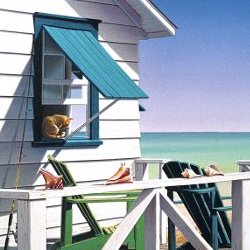 Stretch Canvas Beach Art