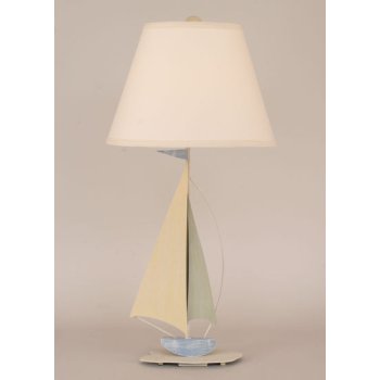 Mini Iron Sailboat Table Lamp