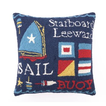Sail II Hook Pillow
