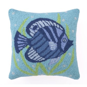 Fun Fish I Hook Pillow  