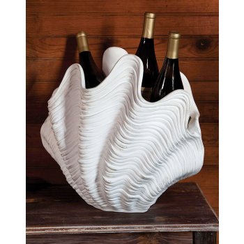 Scallop Shell Wine Bottle Chiller