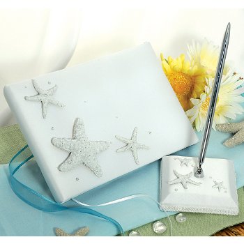 Beach Collection Guest Book & Pen Set