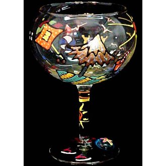 Beach Party Wine Goblets