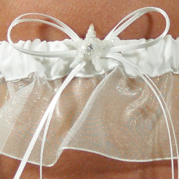 Beach Wedding Garter