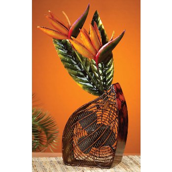 Bird of Paradise  Decorative Fan