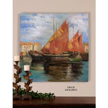 Bright Sailing Painting