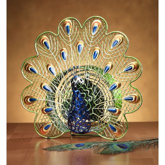 Deco Breeze Peacock Fan