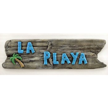 La Playa Beach Sign