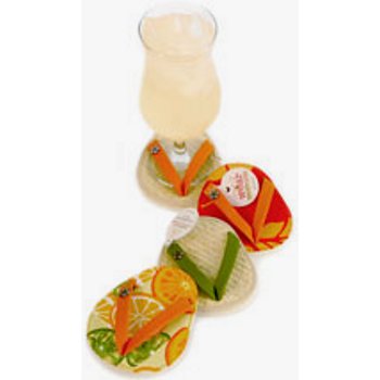 Margarita Flip Flop Coasters