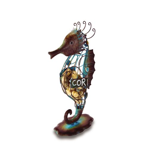 Seahorse Wine Cork Holder