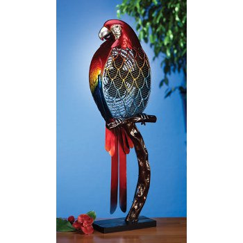 Deco Breeze Parrot Figurine Fan