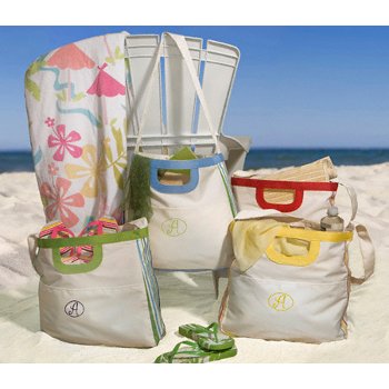 Personalized Cabana Tote Bag