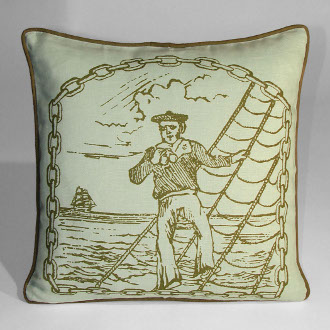 Sailor Nautical Pillow