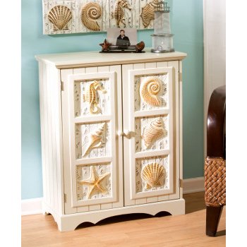 Seashell 2-Door Cabinet