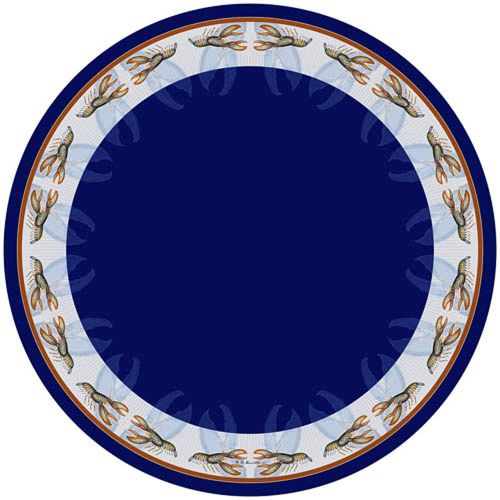 Lobster Round Table Cloth 