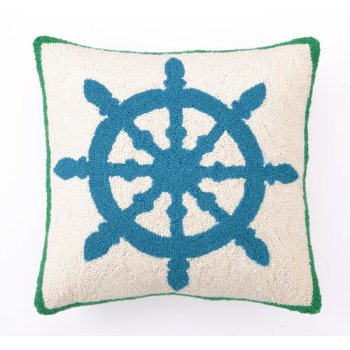 Captain's Wheel Hook Pillow  