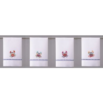 Crab's in Bikinis Guest Towels (set of 4) 