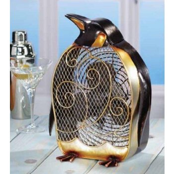 Penguin Figurine Fan