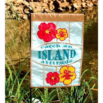 Catch an Island Attitude flag