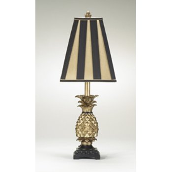 Golden Pineapple Lamp 