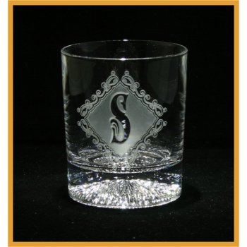Monogram Whiskey Glass Set