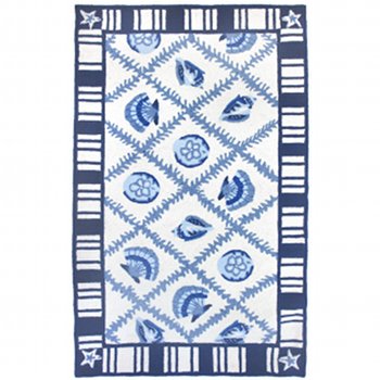 Navy Blues Rug