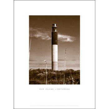 Oak Island Lighthouse Framed Art