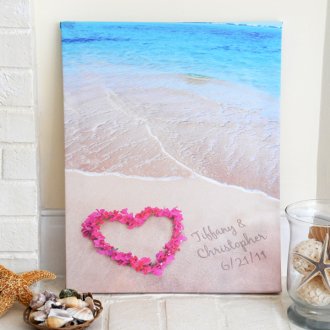 Personalized Ocean Waves of Love Gallery