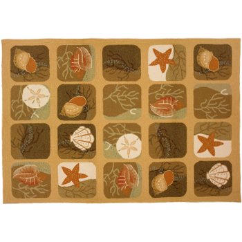 Shell Tile Rug 