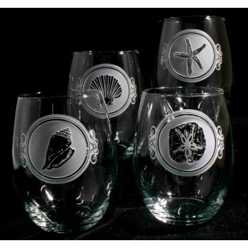 Sea Floor Glass Set  
