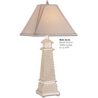 Shell Tower Table Lamp 