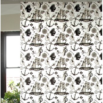 Ships Ahoy Shower Curtain 