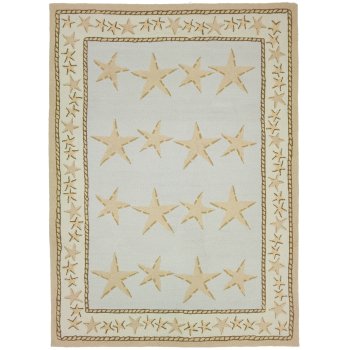 Starfish Toss Rug