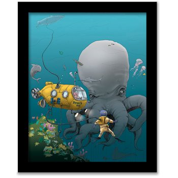 Personalized Underwater Adventure -Art 