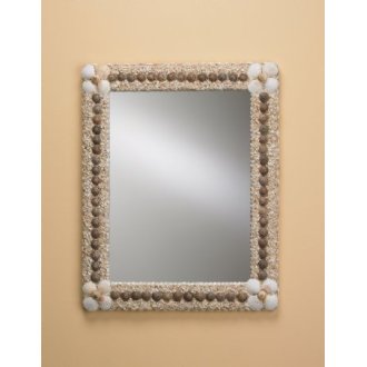 Waterfront Seashell Mirror 