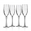 School of Fish Champagne Flutes (Set of 4)