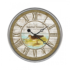 Personalized Sandpiper Clock