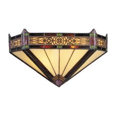 Filigree 2 Light Wall Sconce In Aged Bronze
