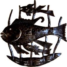 Fish Family Sculpture