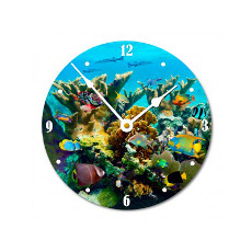 Coral Jetty Wall Clock