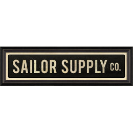Sailor Supply Co Framed Sign Art