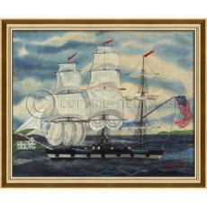 A Sailor'S Home - Ship Framed Art