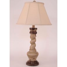 Coastal Lamp "B" Pot W/ Twist - 9X17