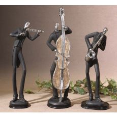 Uttermost Musicians Decorative Figurines, Set/3
