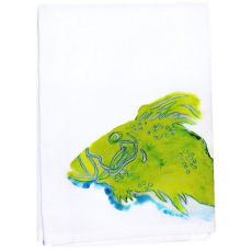 Green Fish Guest Towel