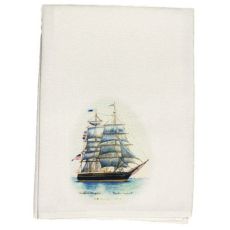 Whaling Ship Guest Towel