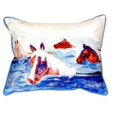 Chincoteague Ponies Indoor/Outdoor Pillow 16X20