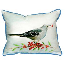 Mockingbird & Berries Large Indoor/Outdoor Pillow 16X20