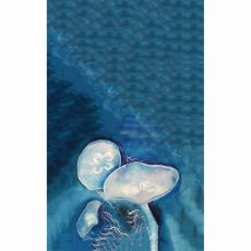Blue Jellyfish Kitchen Towel