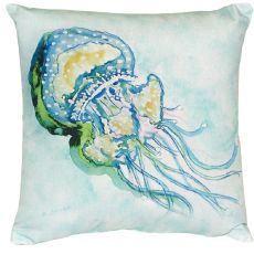 Jelly Fish No Cord Pillow 18X18
